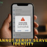 cannot verify server identity